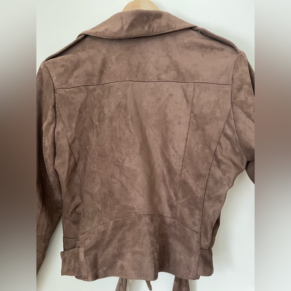 BB Dakota suede moto jacket - Picture 6 of 7